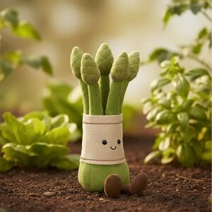 NWT Jellycat Amuseables Asparagus